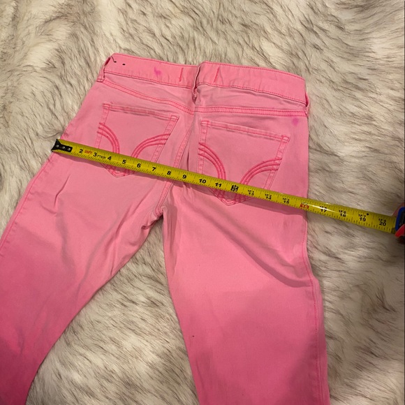 Hollister pink pants … beautiful.. size 25 - size 1 - Picture 3 of 10